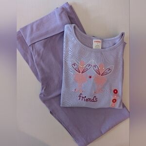 Gymboree Fairy Tale Friends Shirt & Yoga Pants 6